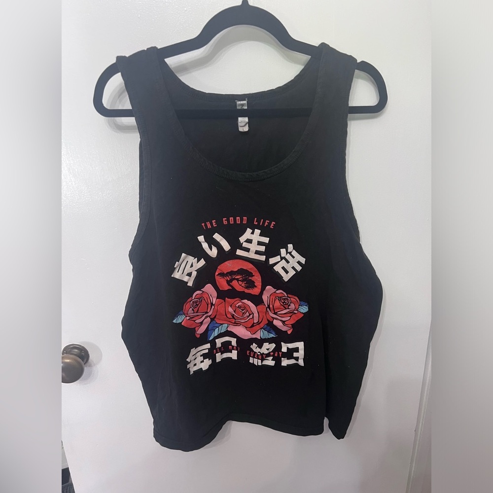 “THE GOOD LIFE” Rose Tank